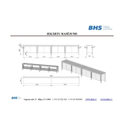 Table de travail de cuisine BHS-HoReCa XCH24-0039-535/60/90