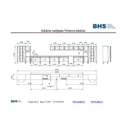 Table de travail de cuisine BHS-HoReCa PROJECT-9750