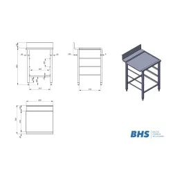 Solution non standard pour la plonge Novameta BHS-DP0-PRV-81/70/90