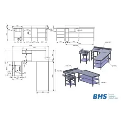 Solution non standard pour la plonge BHS-HoReCa RAS123