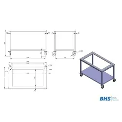 Support pour équipement BHS-HoReCa NN81