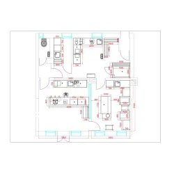 Plan de conception de pâtisserie BHS-HoReCa