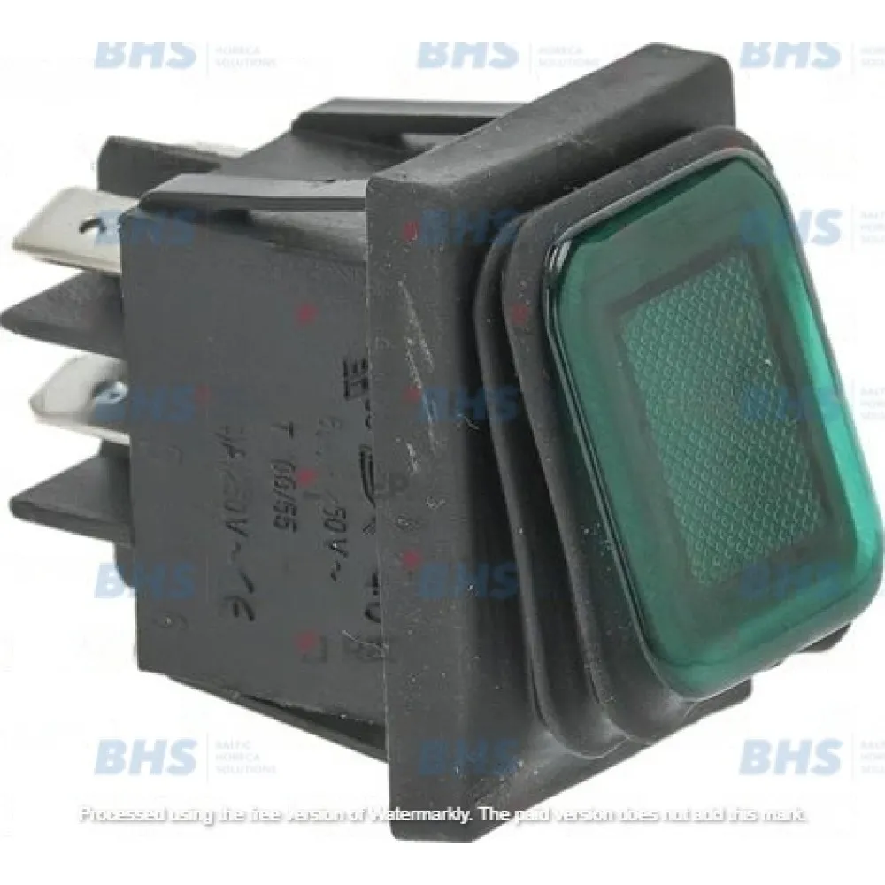 Bouton-poussoir bipolaire vert LF L3319447