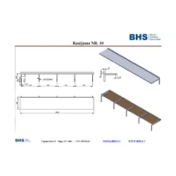Mobilier de laboratoire hospitalier BHS-HoReCa NN50