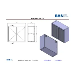 Mobilier de laboratoire hospitalier BHS-HoReCa NN51