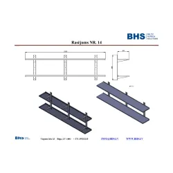 Mobilier de laboratoire hospitalier BHS-HoReCa NN52