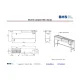 Table à glace BHS-HoReCa CH23-7003-193/40/90