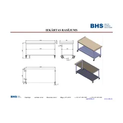 Mobilier de laboratoire hospitalier BHS-HoReCa NN49