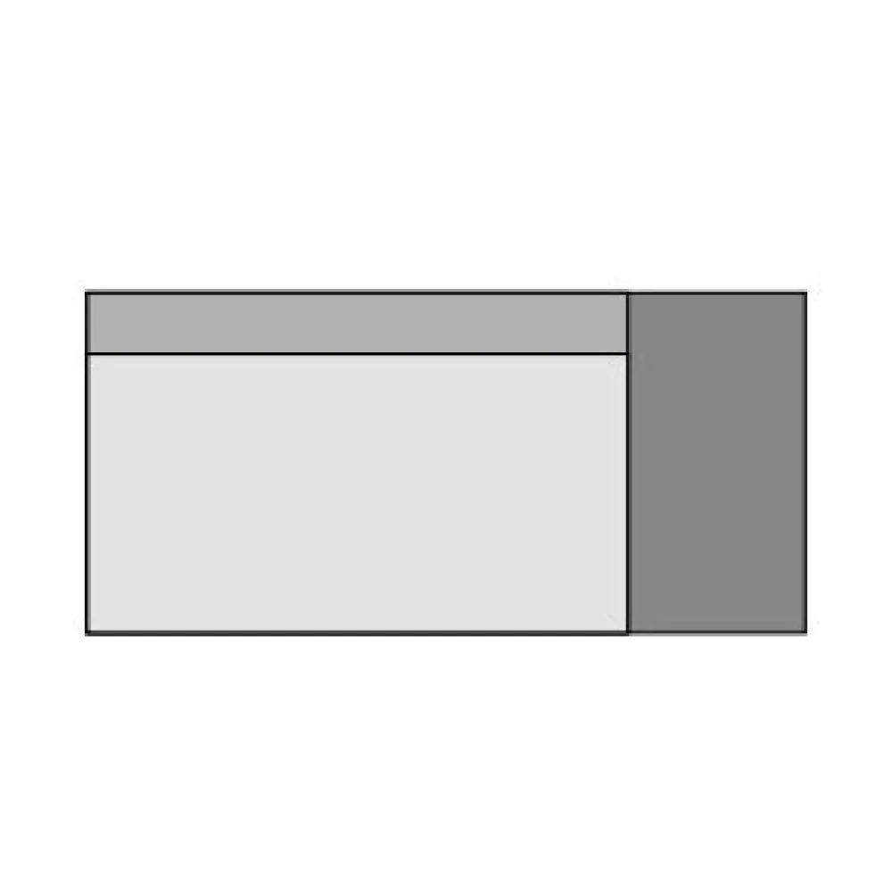 Plateau de table d'intérieur BHS-HoReCa MELAMINE18-120x68