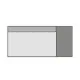 Plateau de table d'intérieur BHS-HoReCa MELAMINE18-120x68