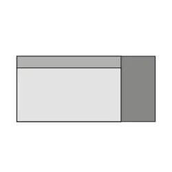 Plateau de table d'extérieur BHS-HoReCa HPL-COMPACT-120x59