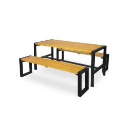 Table, chaise ou banc pliant BHS-HoReCa ZP/WOODY.FRESH.1870/NP/STM