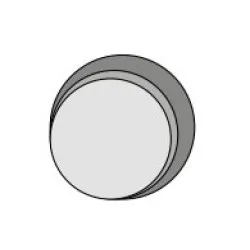 Plateau de table d'intérieur BHS-HoReCa MELAMINE18-D-600