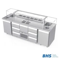 Table réfrigérée sur mesure BHS-HoReCa NN27