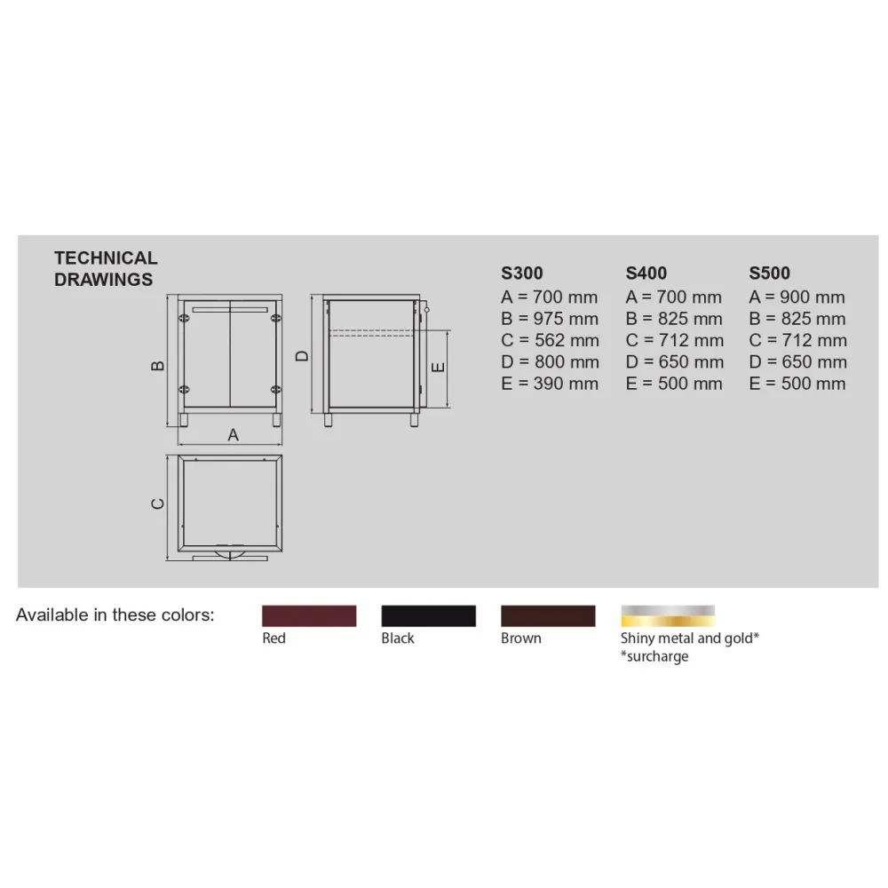 Accessoire pour grill à charbon KOPA CO-S300