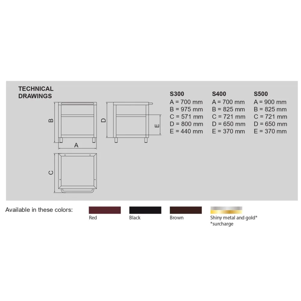 Accessoire pour grill à charbon KOPA CO-T300