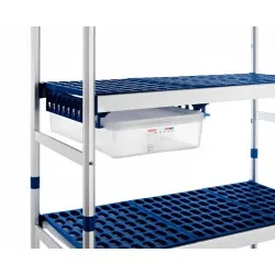 Étagère en acier inoxydable ARAVEN AR00950