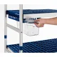 Étagère en acier inoxydable ARAVEN AR00950