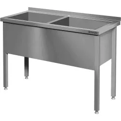Table de travail avec bac BHS-HoReCa 611806