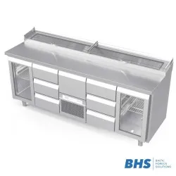 Table réfrigérée sur mesure BHS-HoReCa NN28