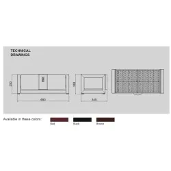 Grill et four à charbon KOPA CO-Yakitory