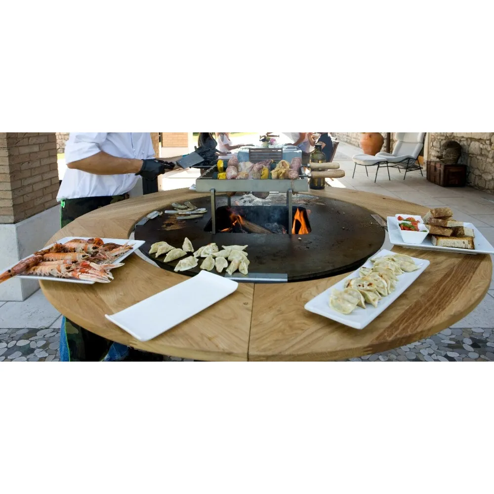 Support en bois annulaire pour grill OnFire BHS-HoReCa BHS-AL