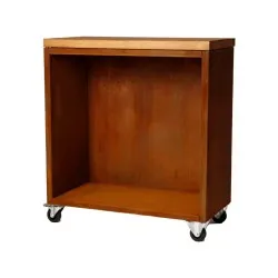 Table de travail avec cadre ouvert et roues pour grills OnFire BHS-HoReCa BHS-TCR