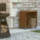 Table de travail avec cadre ouvert et roues pour grills OnFire BHS-HoReCa BHS-TCR