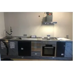 Plan de conception de cuisine pour maison privée BHS-HoReCa RAS114