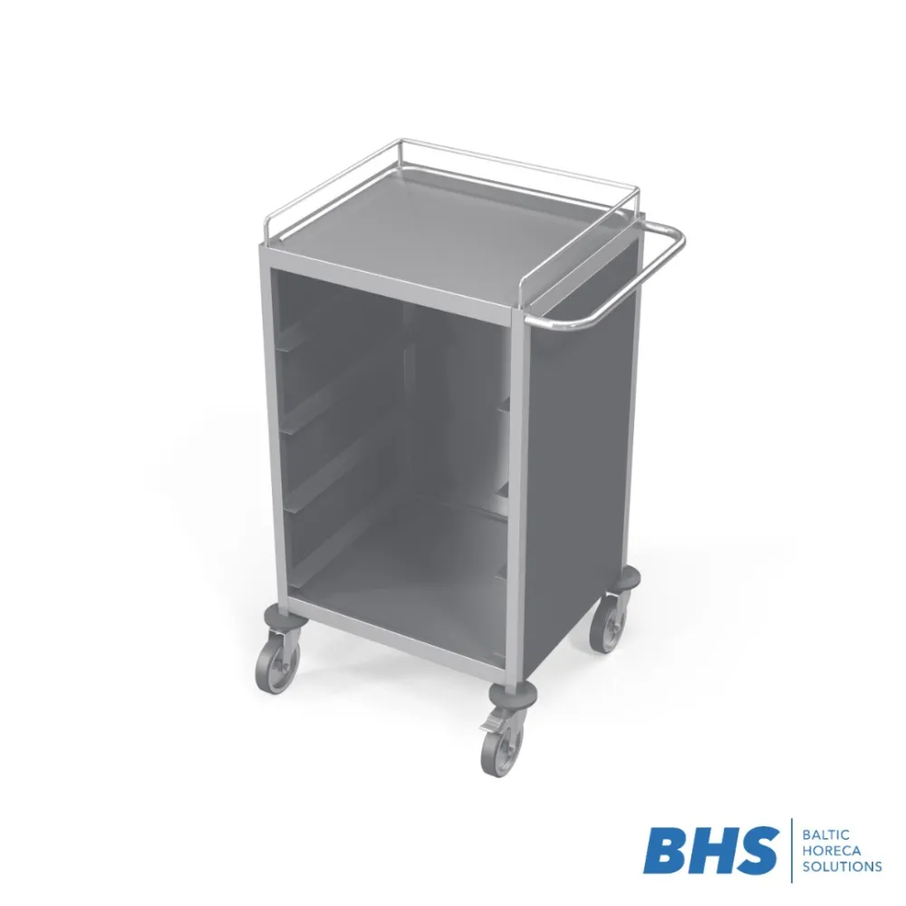 Chariot de service sur mesure avec emplacement pour plateaux BHS-HoReCa NN34
