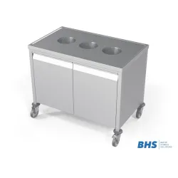 Chariot de tri des déchets sur mesure BHS-HoReCa NN37