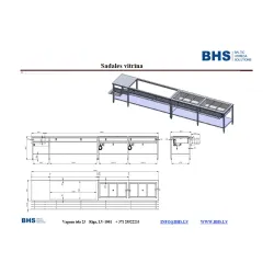 Projet de ligne de service, réalisé à la commande BHS-HoReCa XCH24-0005