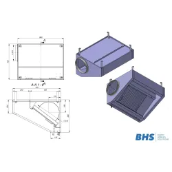 Hotte sur mesure BHS-HoReCa NN80