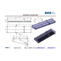 Hotte sur mesure BHS-HoReCa RAS103