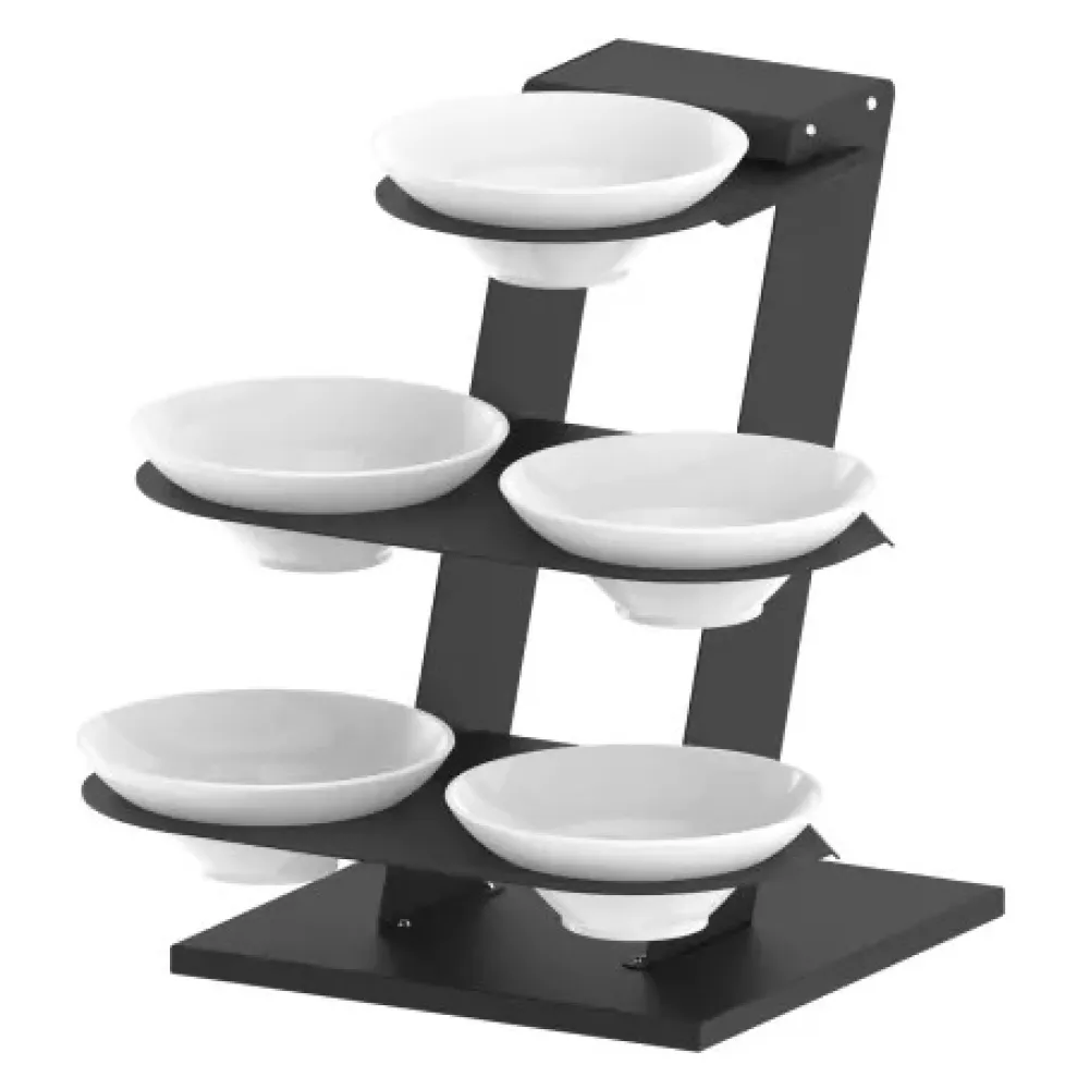 Plateau et présentoir à snacks Casselin CPS3R