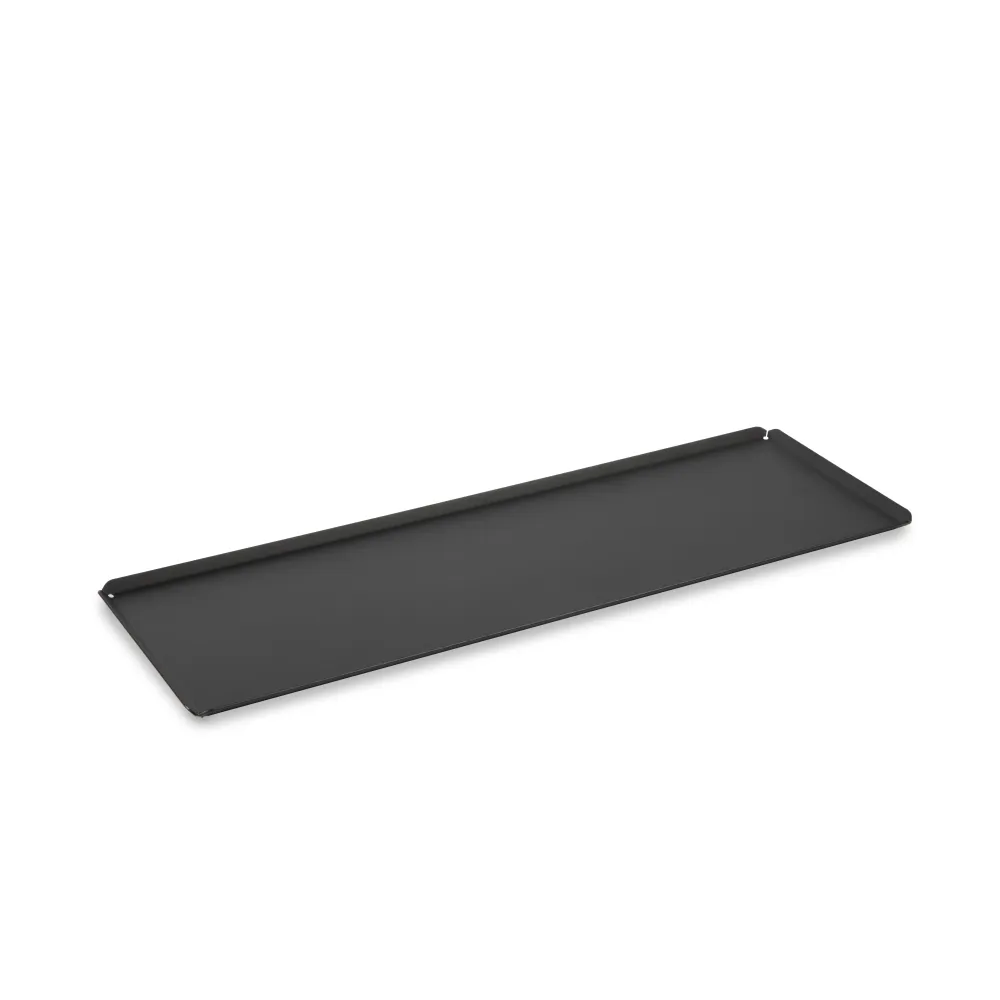 Plateau en aluminium AluLine 6020, noir