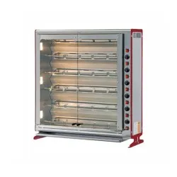 Grill à poulet électrique Elangrill 24/P-ELBA-6spits electric