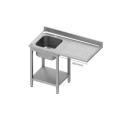 Table de pré-lavage avec bac GREDIL 954907120