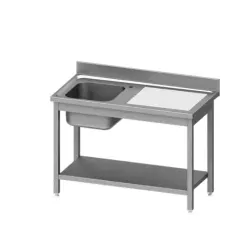 Table avec évier et étagère GREDIL 954466100