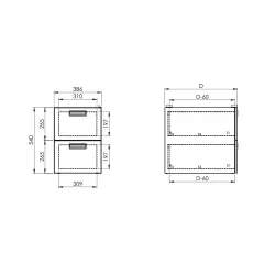 Bloc de tiroirs GREDIL 952324042