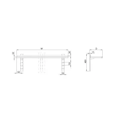 Étagère murale GREDIL 951753080