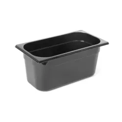 Conteneur GN en polycarbonate noir HENDI 862537