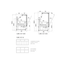Vitrine IGLOO CU2-ICE140.120