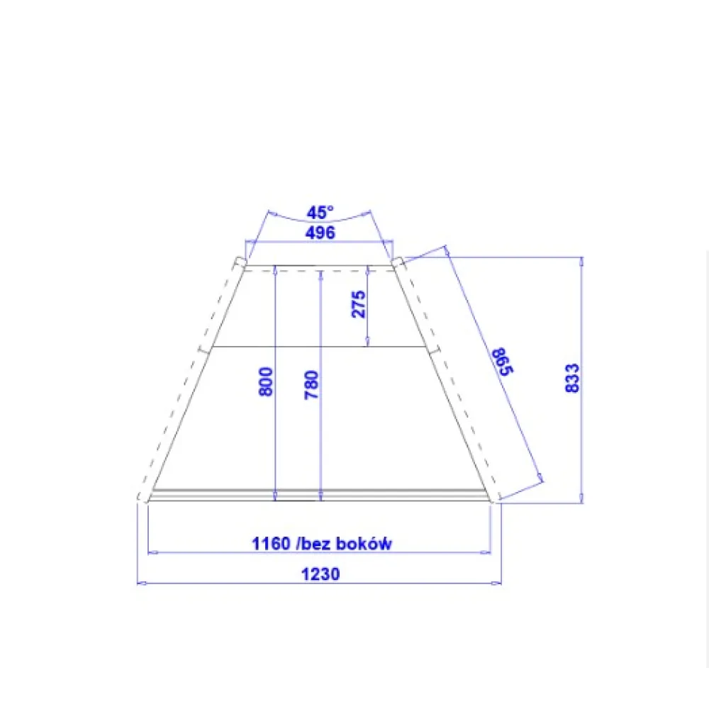 Vitrine pâtissière IGLOO JANZ45N