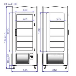 Vitrine pâtissière IGLOO JO100DRE