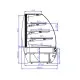 Vitrine pâtissière IGLOO JA103KN