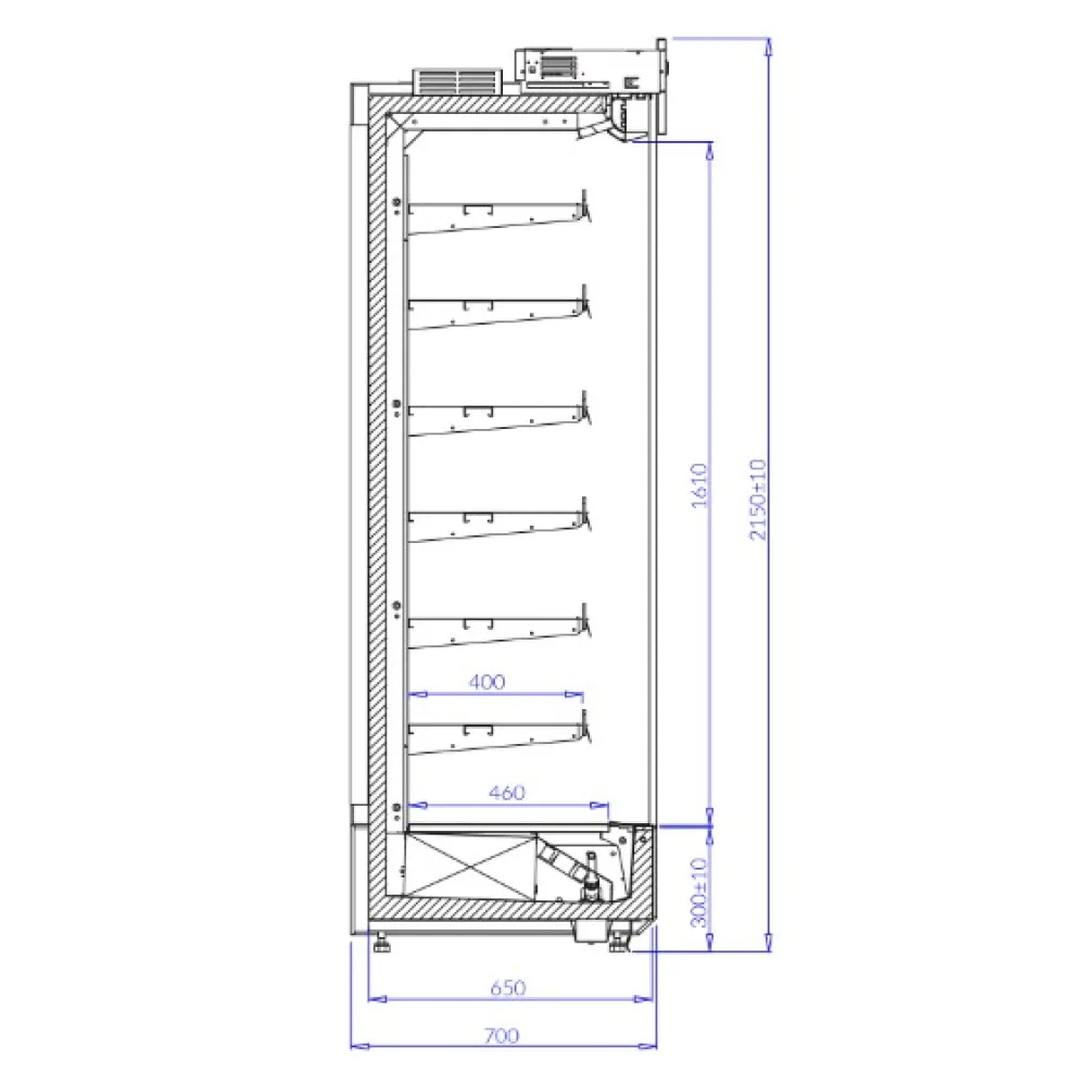 Vitrine IGLOO KG200AT-c