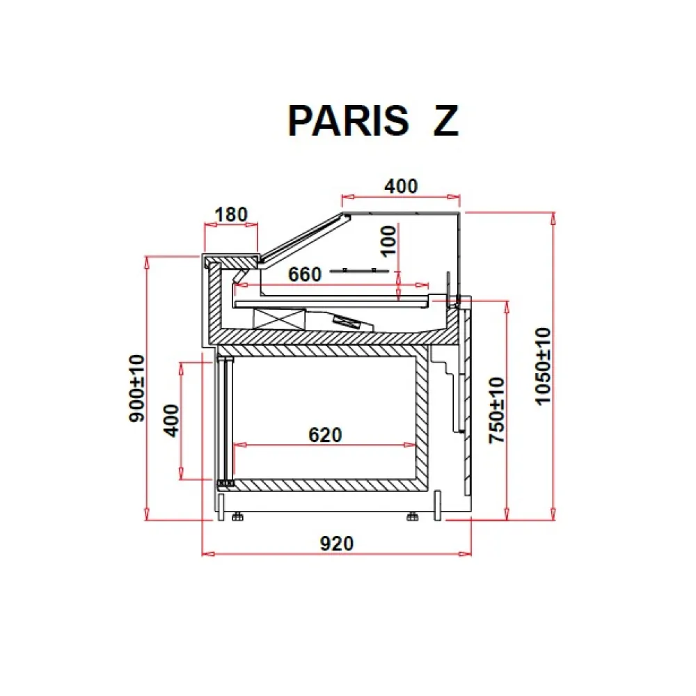 Vitrine à pâtisserie IGLOO PRS140Z