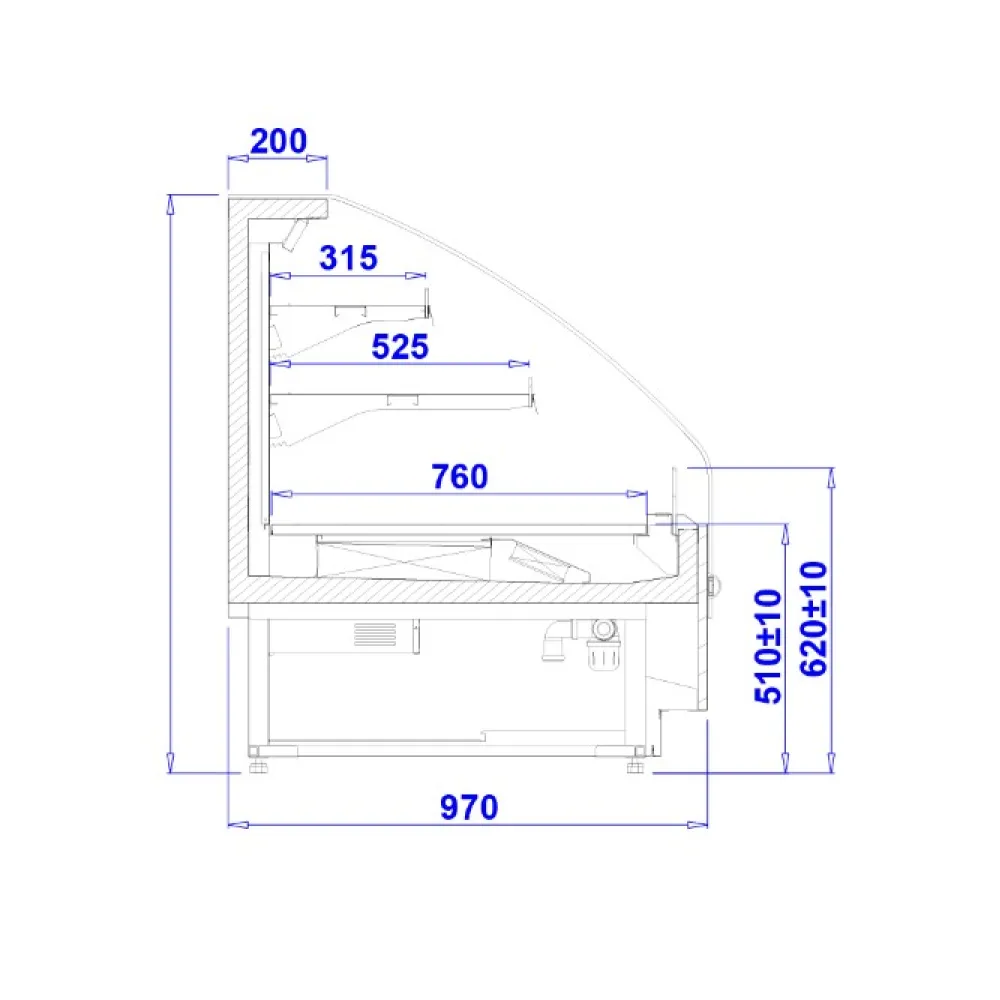 Vitrine IGLOO PRXS101