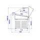 Vitrine de pâtisserie IGLOO PST130NB